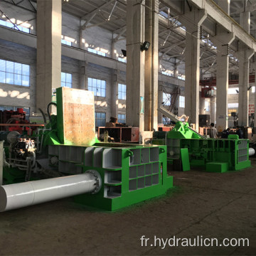 Presse hydraulique de fil de cuivre de ferraille pour le recyclage